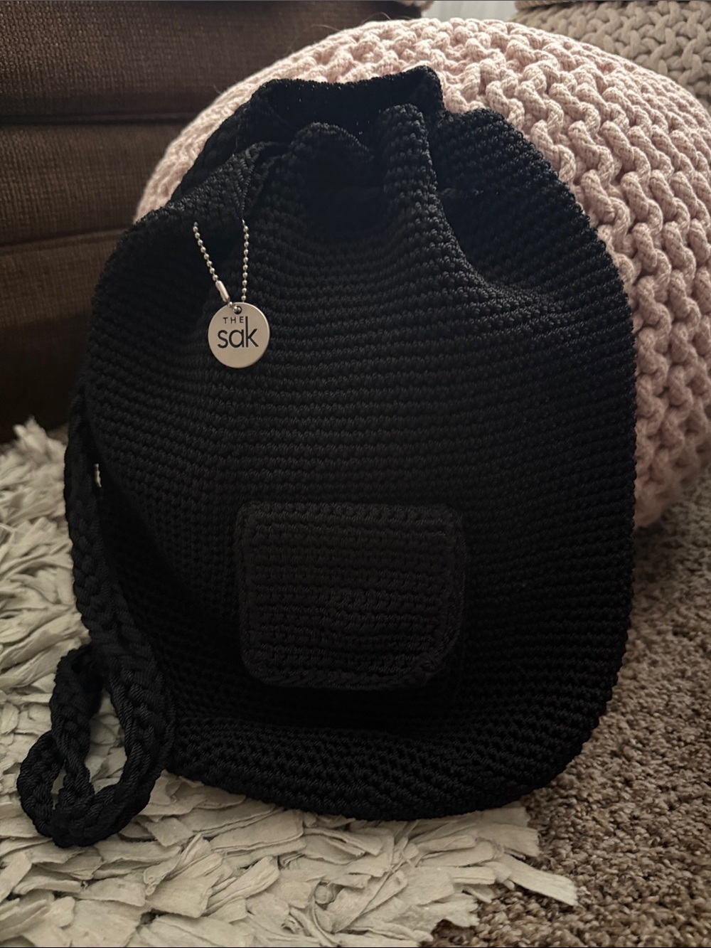 Y2K The Sak crochet Drawstring Women’s Bag